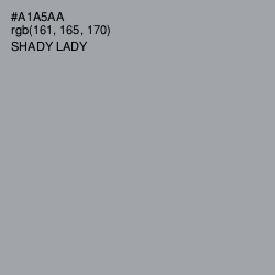 #A1A5AA - Shady Lady Color Image